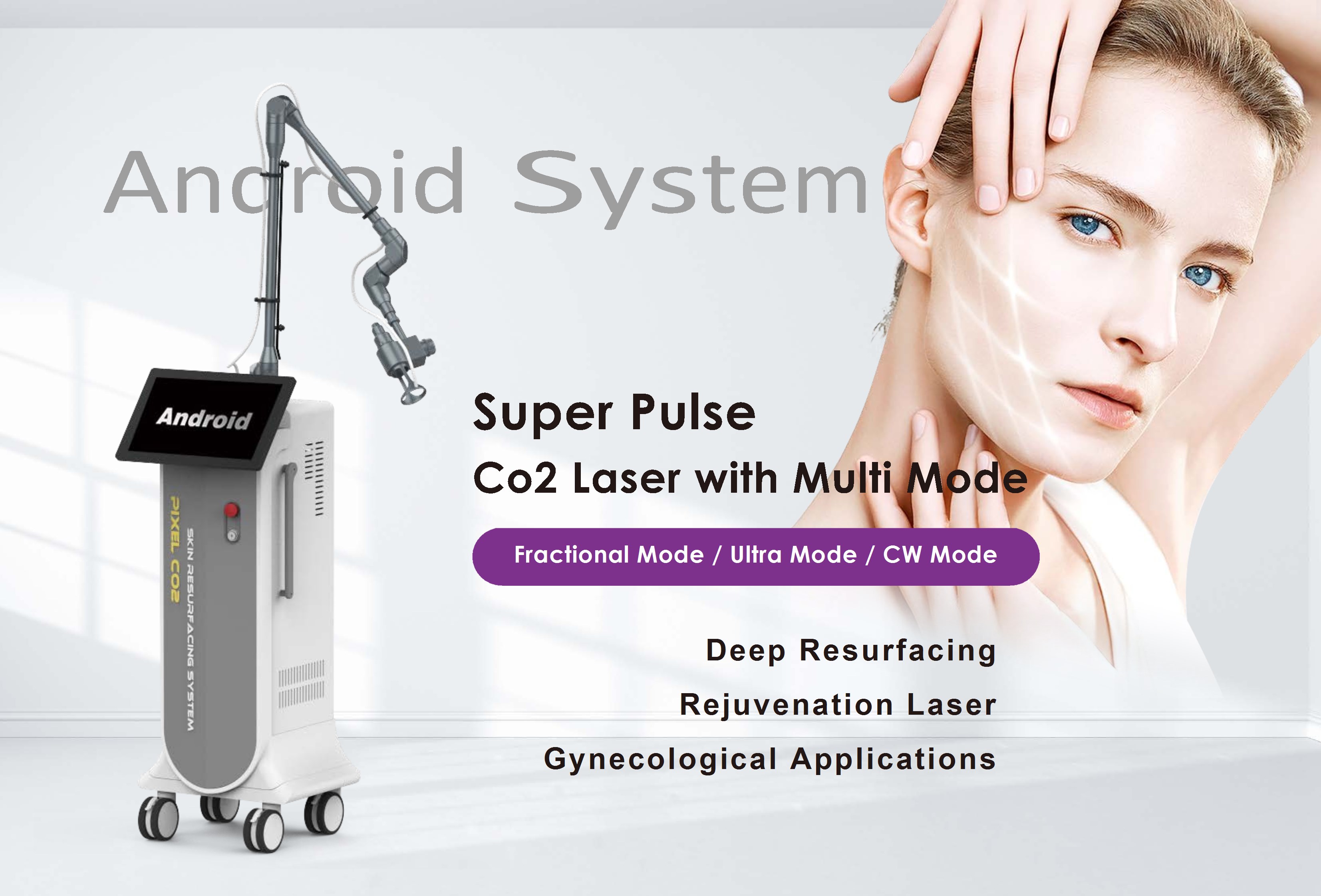 Фракционный лазер Super Pulse Фракционный лазер Super Pulse