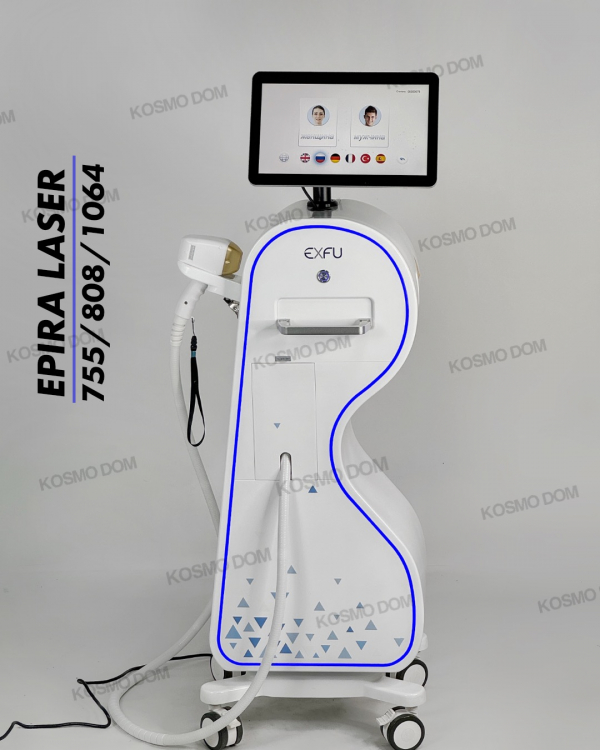 EPIRA Laser –  755/808/1064 - Гибридный лазерный аппарат для удаления волос - Владивосток